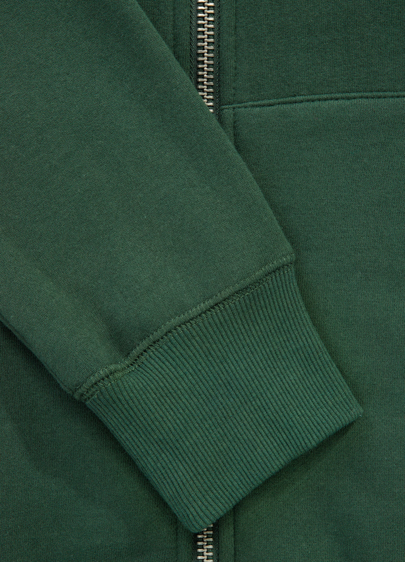 Bluza rozpinana z kapturem HILLTOP 23 Ciemnozielona - kup z Pitbull West Coast Oficjalny Sklep 