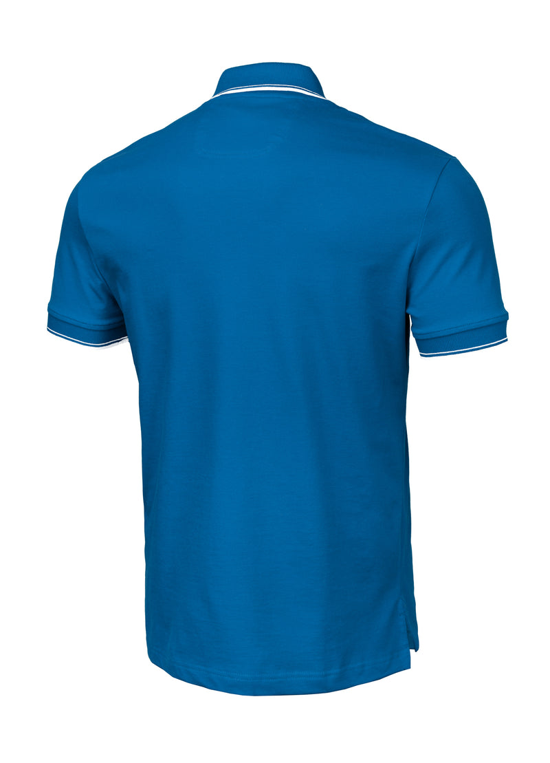 Koszulka POLO PIQUE STRIPES REGULAR Niebieska - kup z Pitbull West Coast Oficjalny Sklep 