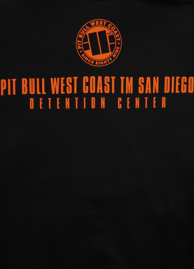Bluza z kapturem ORANGE DOG Czarna - kup z Pitbull West Coast Oficjalny Sklep 