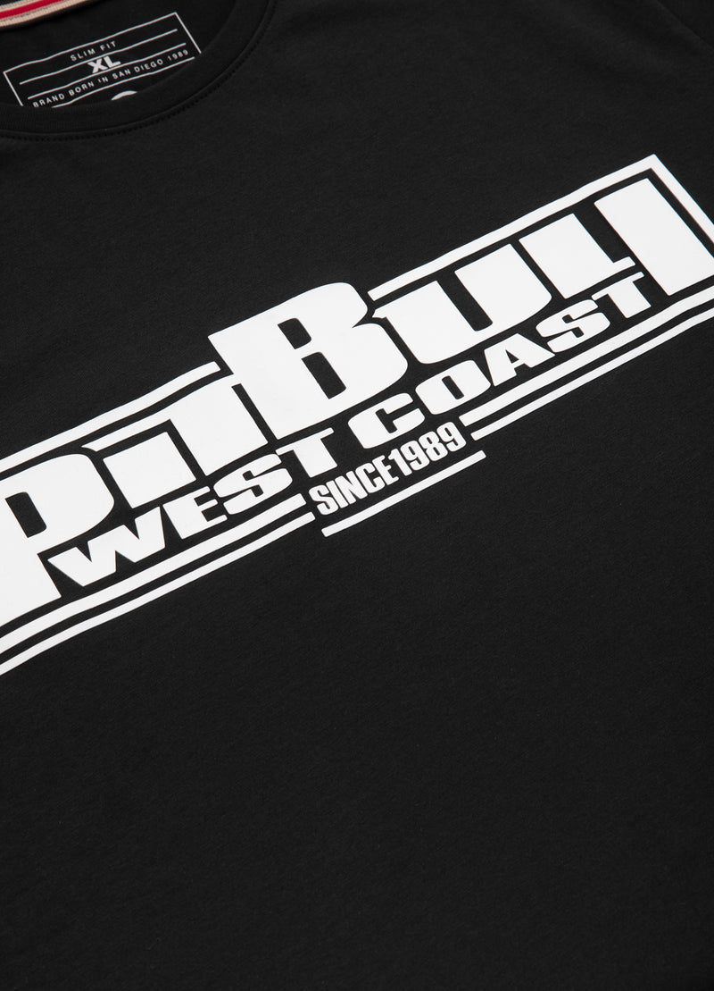 Koszulka Slim Fit CLASSIC BOXING Czarna - kup z Pitbull West Coast Oficjalny Sklep 