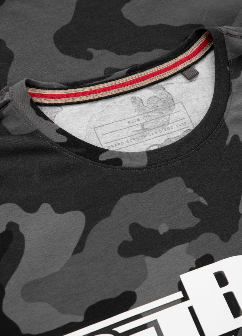 Koszulka CLASSIC BOXING 190 Czarna Camo - kup z Pitbull West Coast Oficjalny Sklep 