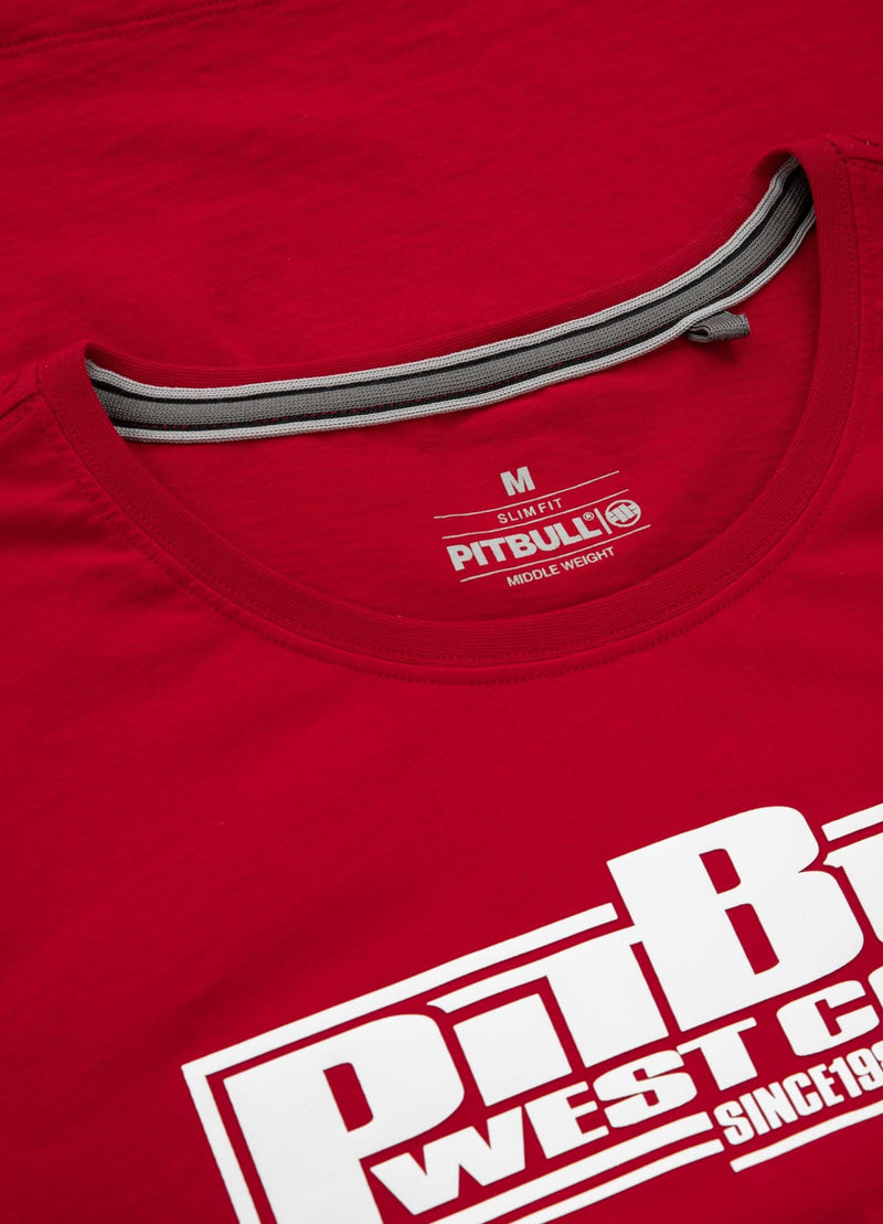 Koszulka CLASSIC BOXING REGULAR Czerwona - kup z Pitbull West Coast Oficjalny Sklep 