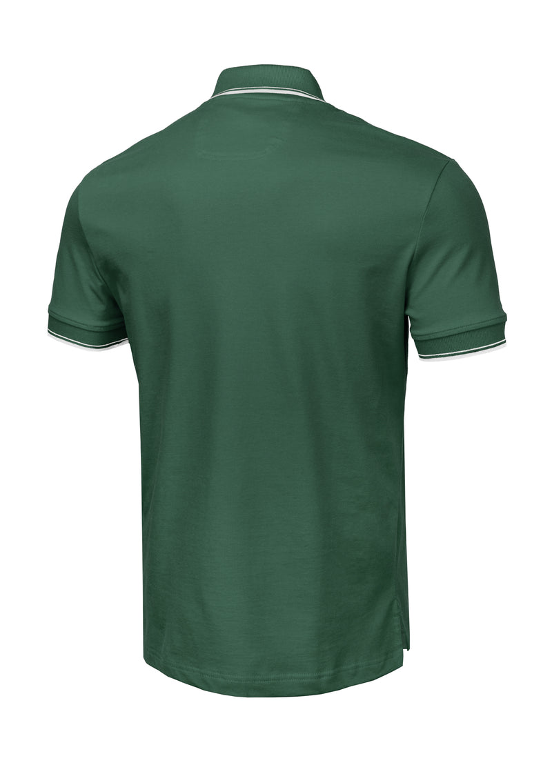 Koszulka POLO PIQUE STRIPES REGULAR Zielona - kup z Pitbull West Coast Oficjalny Sklep 