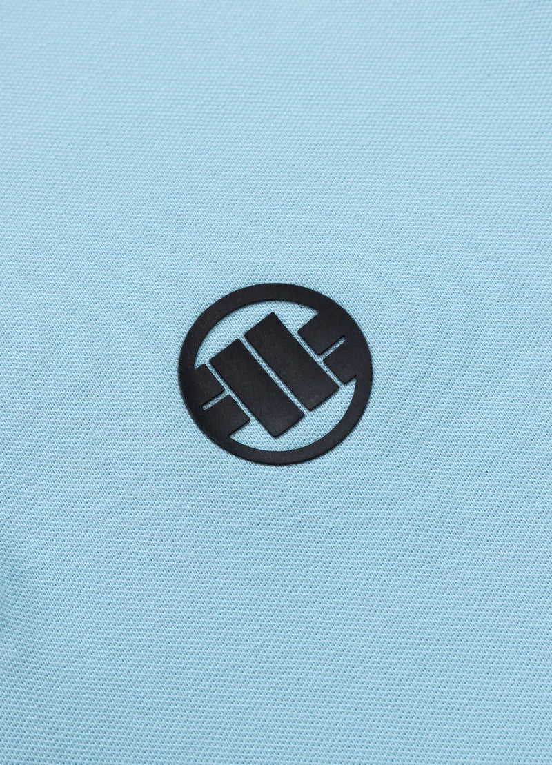 Koszulka POLO PIQUE STRIPES REGULAR Błękitna - kup z Pitbull West Coast Oficjalny Sklep 