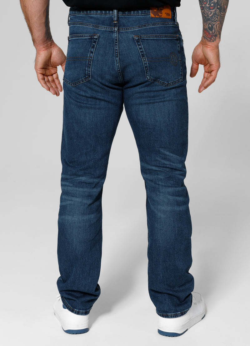 Jeansowe Spodnie HIGHLANDER Long Navy Wash - kup z Pitbull West Coast Oficjalny Sklep 