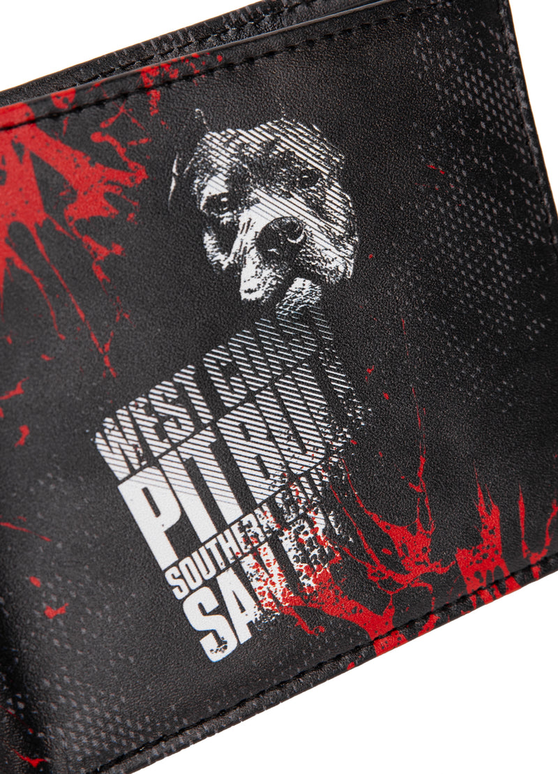 Portfel skórzany BLOOD DOG Czarny - kup z Pitbull West Coast Oficjalny Sklep 