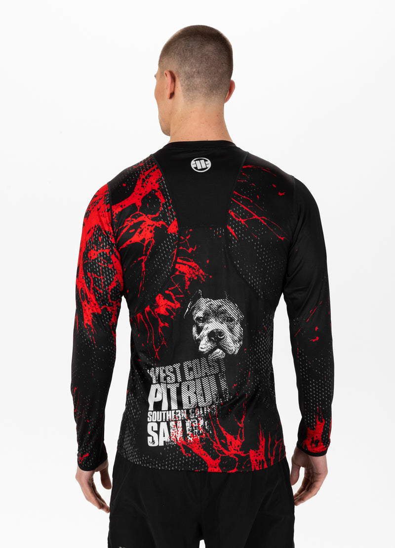 Koszulka sportowa z długim rękawem BLOOD DOG 2 Czarna - kup z Pitbull West Coast Oficjalny Sklep 