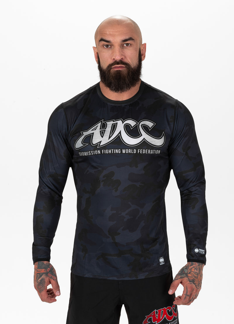 Koszulka sportowa z długim rękawem ADCC 2 All Black Camo - kup z Pitbull West Coast Oficjalny Sklep 