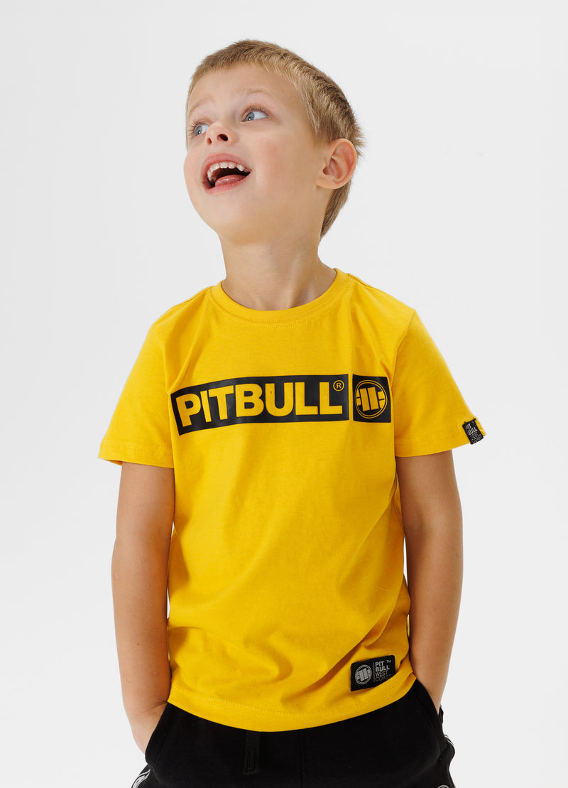Dziecięca Koszulka HILLTOP Żółta - kup z Pitbull West Coast Oficjalny Sklep 