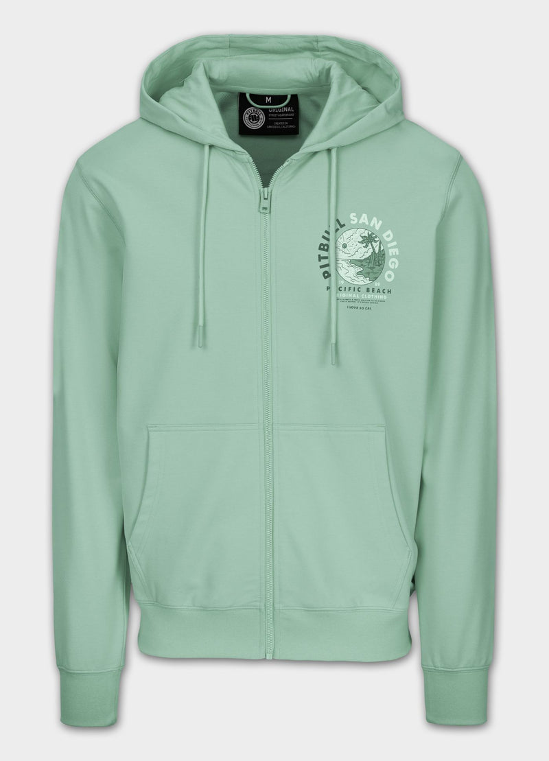 Bluza męska rozpinana z kapturem PLANET SURF