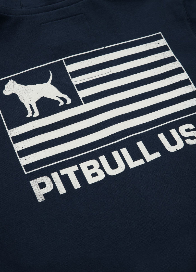 Bluza męska rozpinana z kapturem Terry Pitbull USA