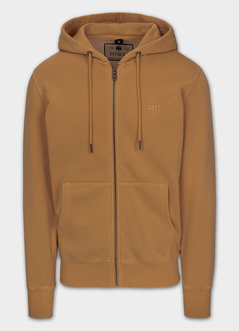 Bluza męska rozpinana z kapturem Washed Lancaster II