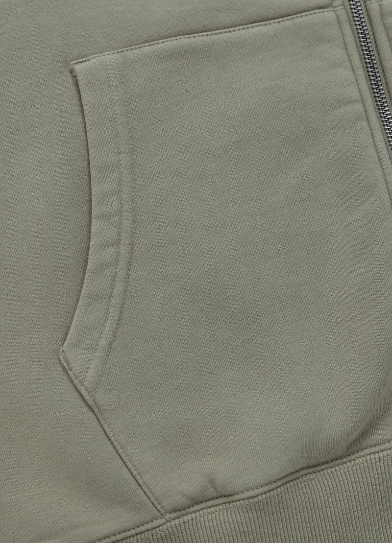 Bluza męska rozpinana z kapturem Washed Lancaster II