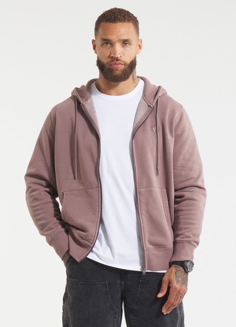 Bluza męska rozpinana z kapturem Washed Lancaster II