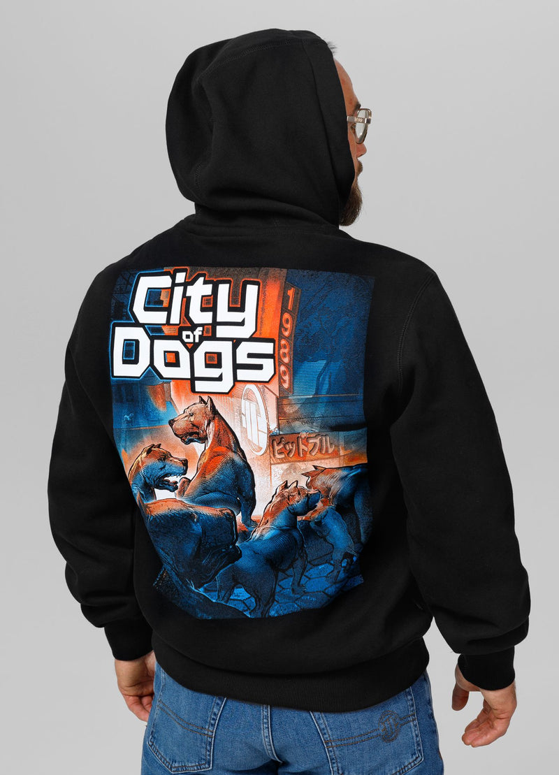 Bluza męska z kapturem City Of Dogs