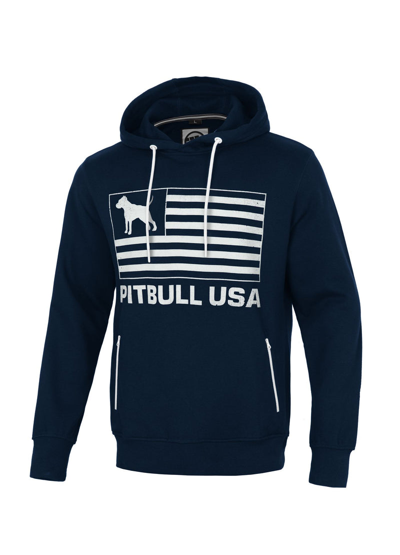 Bluza męska z kapturem Terry Pitbull USA