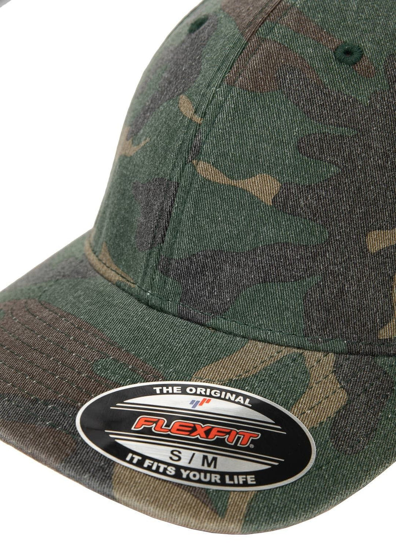 Czapka Full Cap Washed Camo