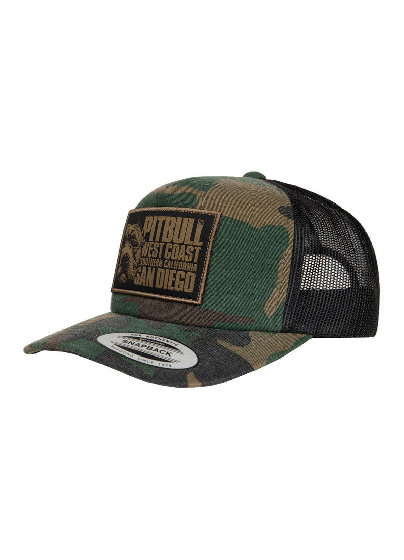 Czapka Snapback Camo Trucker Blood Dog