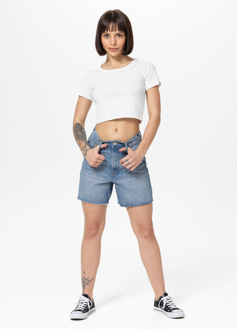 Koszulka damska Rib CROPPED