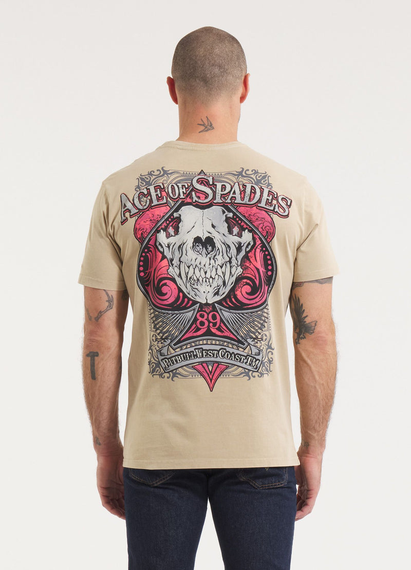 Koszulka męska Denim Washed ACE OF SPADES II