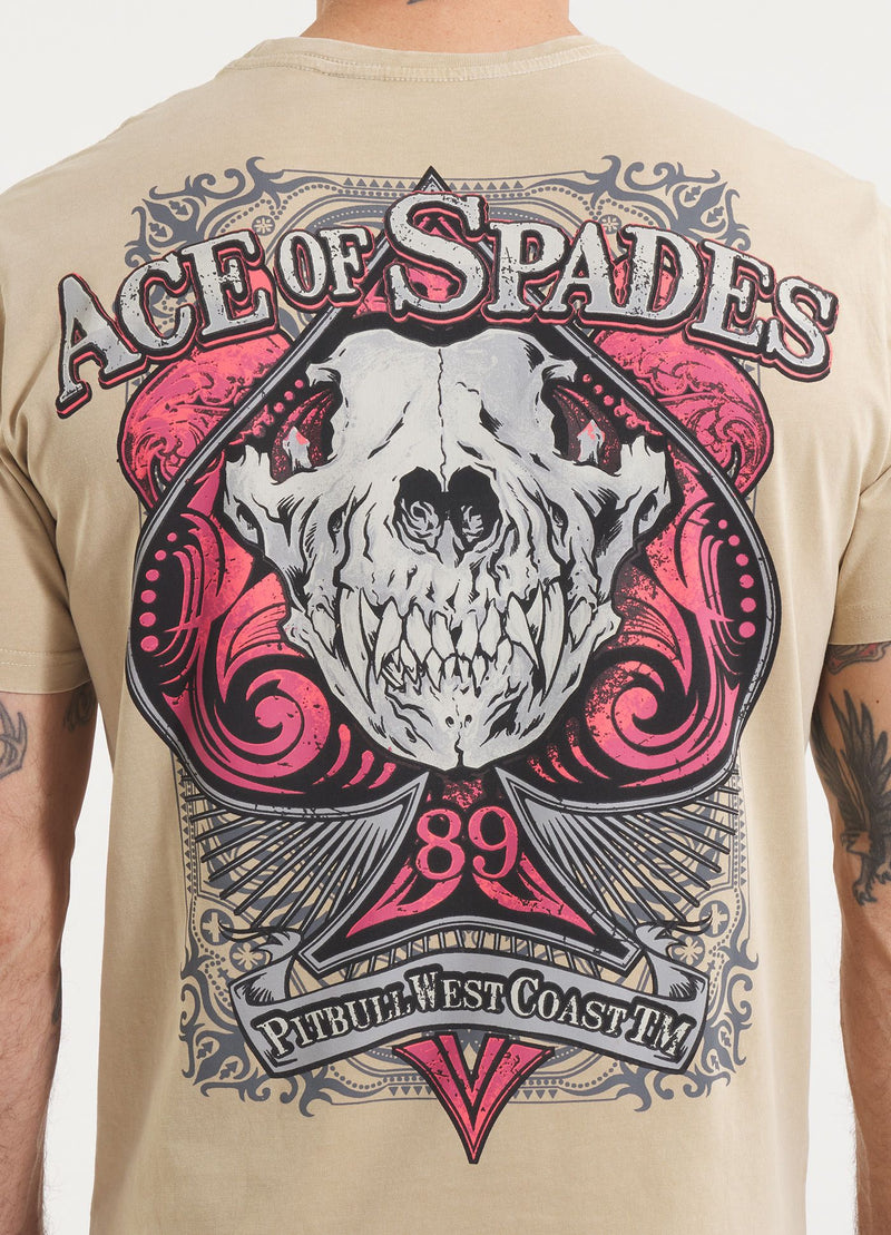 Koszulka męska Denim Washed ACE OF SPADES II
