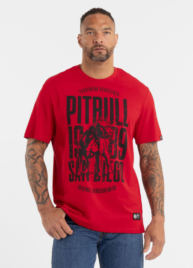 Koszulka męska SAN DIEGO DOG - kup z Pitbull West Coast Oficjalny Sklep 
