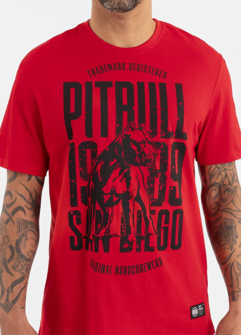 Koszulka męska SAN DIEGO DOG - kup z Pitbull West Coast Oficjalny Sklep 