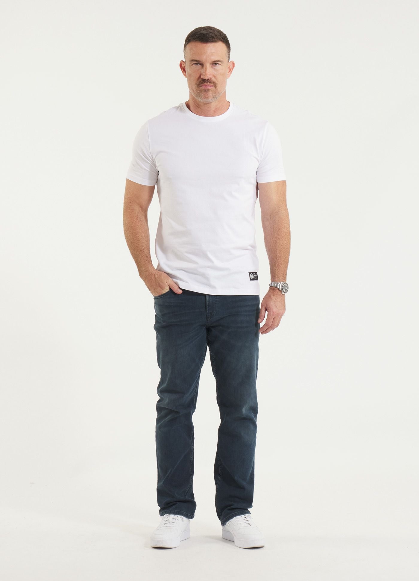 Koszulka męska Slim Fit NO LOGO