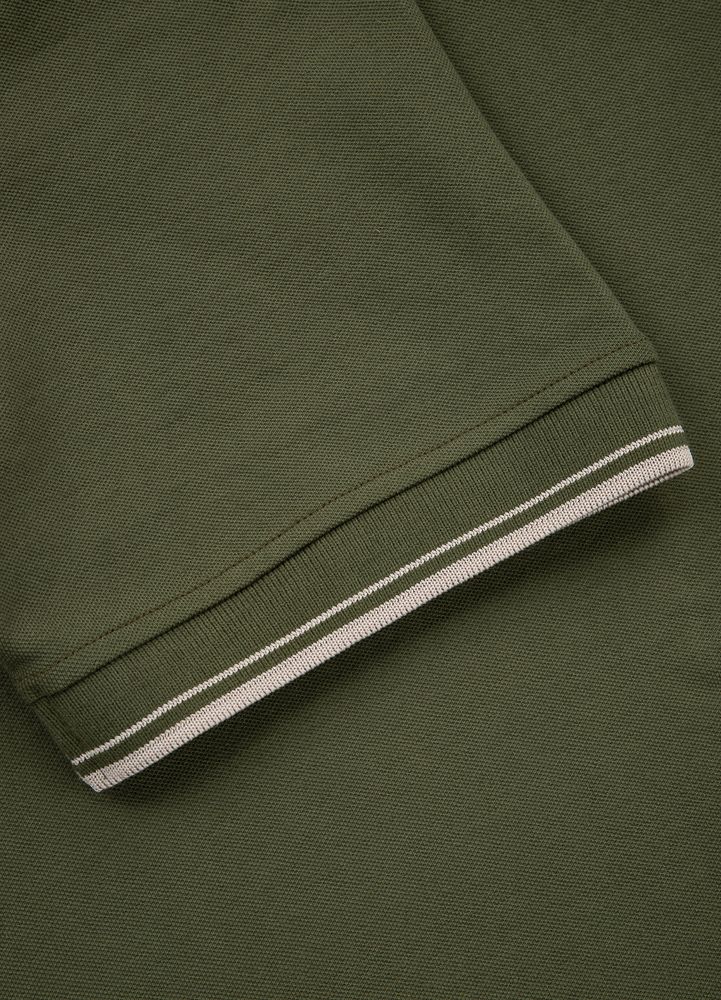 Koszulka Polo Pique Regular Stripes