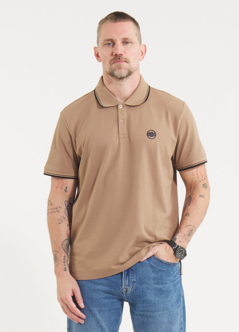 Koszulka Polo Pique Stripes Regular
