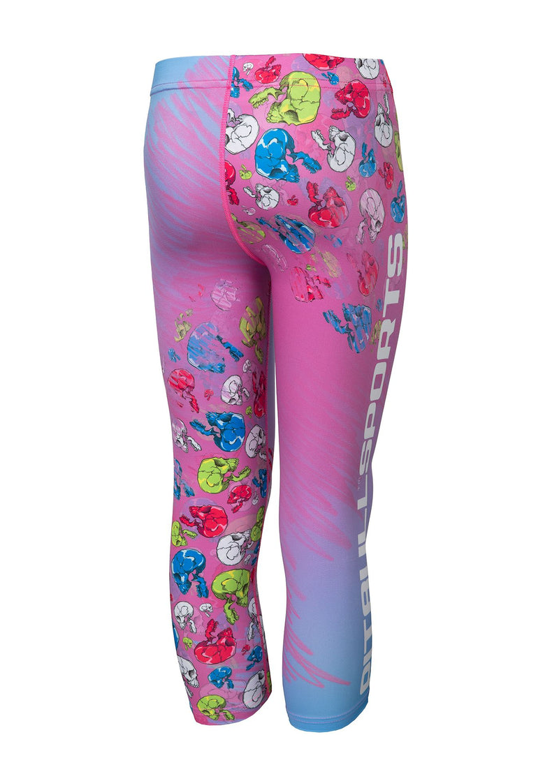 Legginsy dziecięce Candy Skull