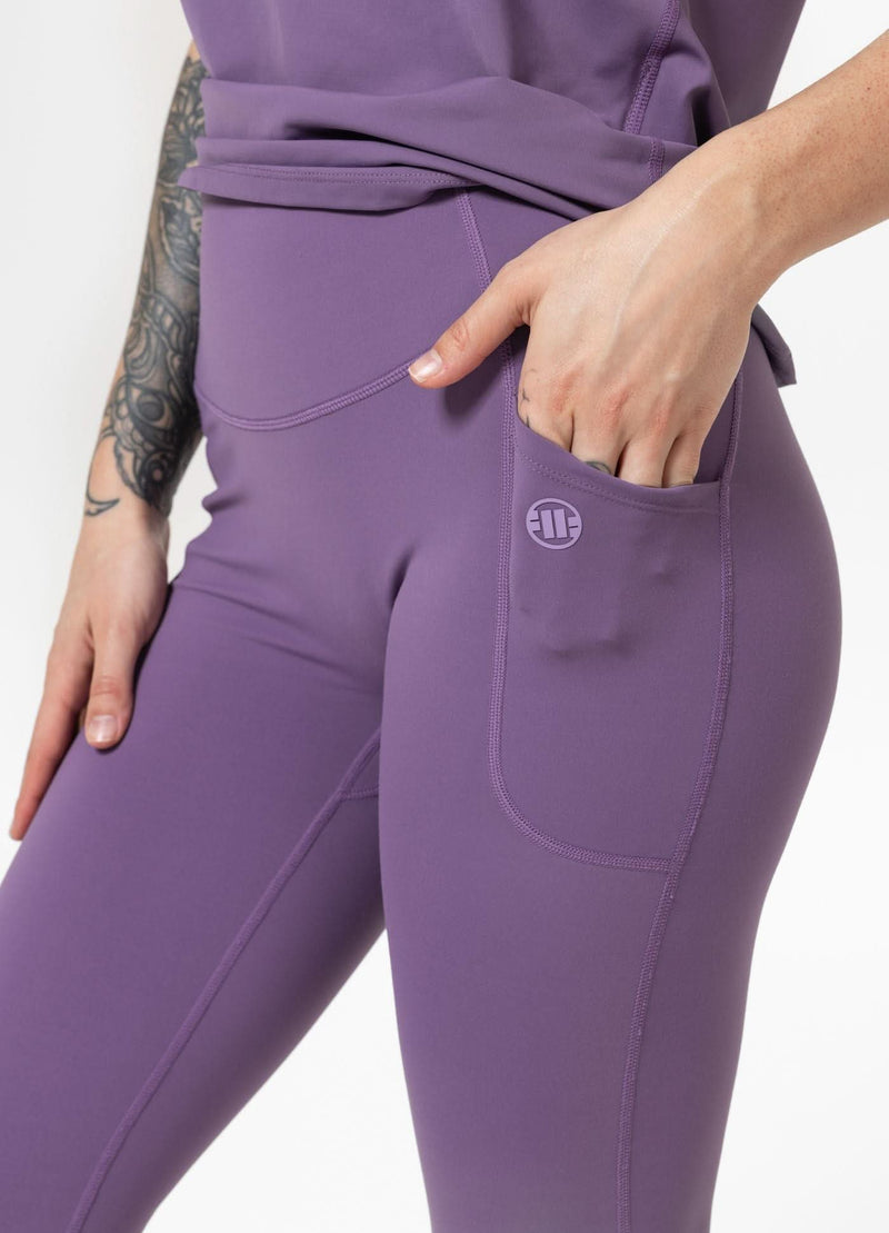 Legginsy sportowe damskie AVENIDA