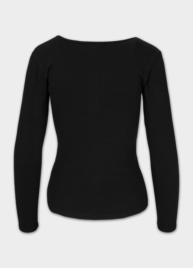 Longsleeve damski Rib