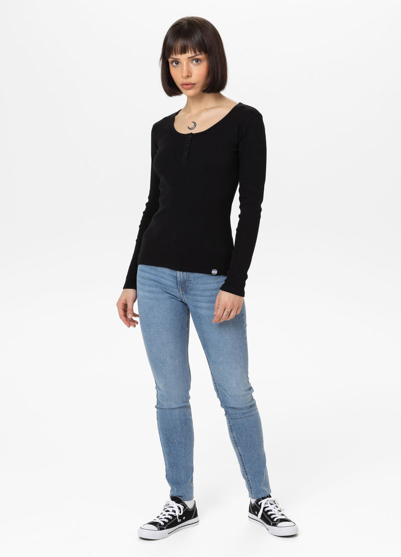 Longsleeve damski Rib