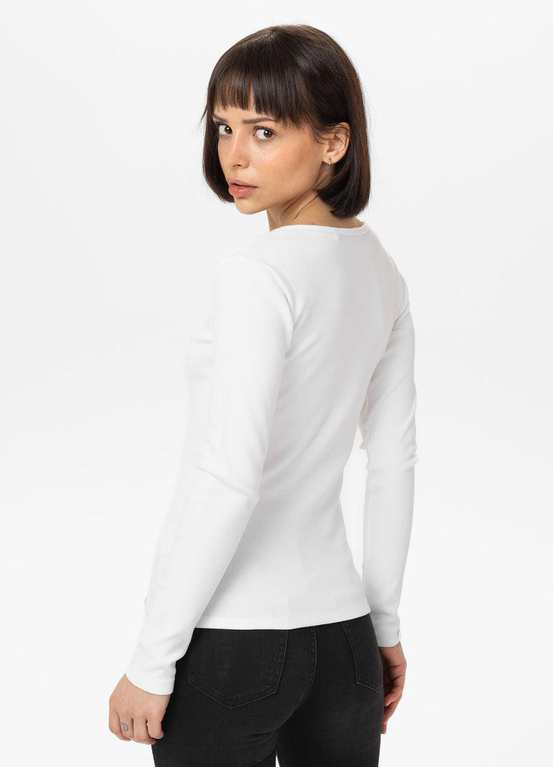 Longsleeve damski Rib