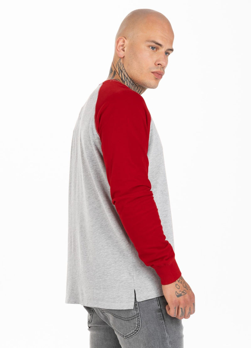 Longsleeve Garment Washed Raglan Small Logo