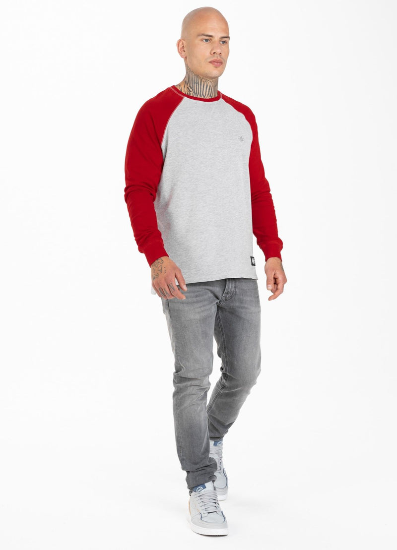 Longsleeve Garment Washed Raglan Small Logo