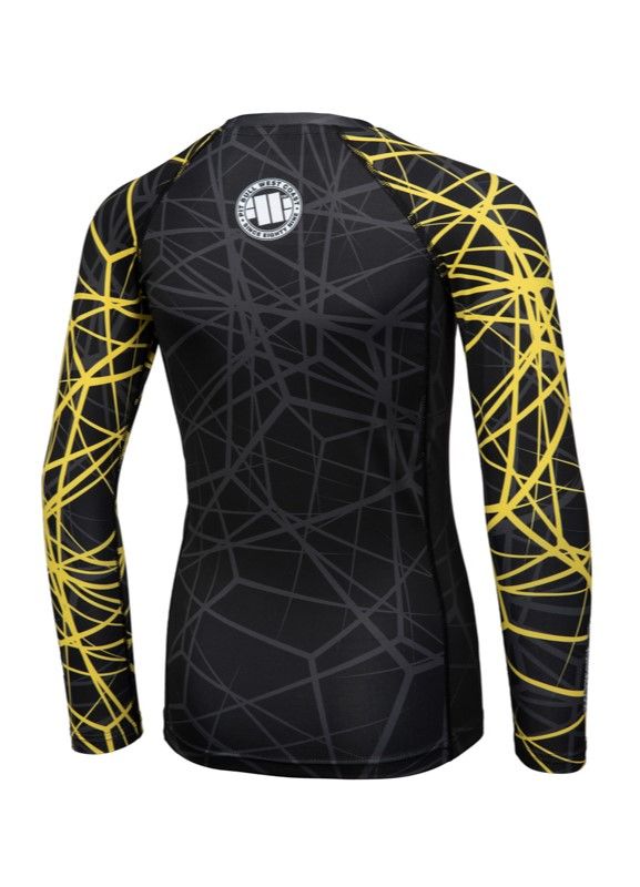 Longsleeve Rashguard dziecięcy Yellow Ray RMG