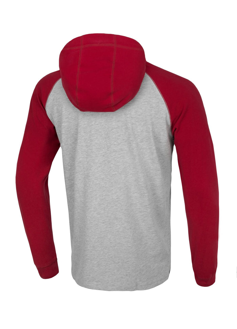 Longsleeve z kapturem Garment Washed Raglan California
