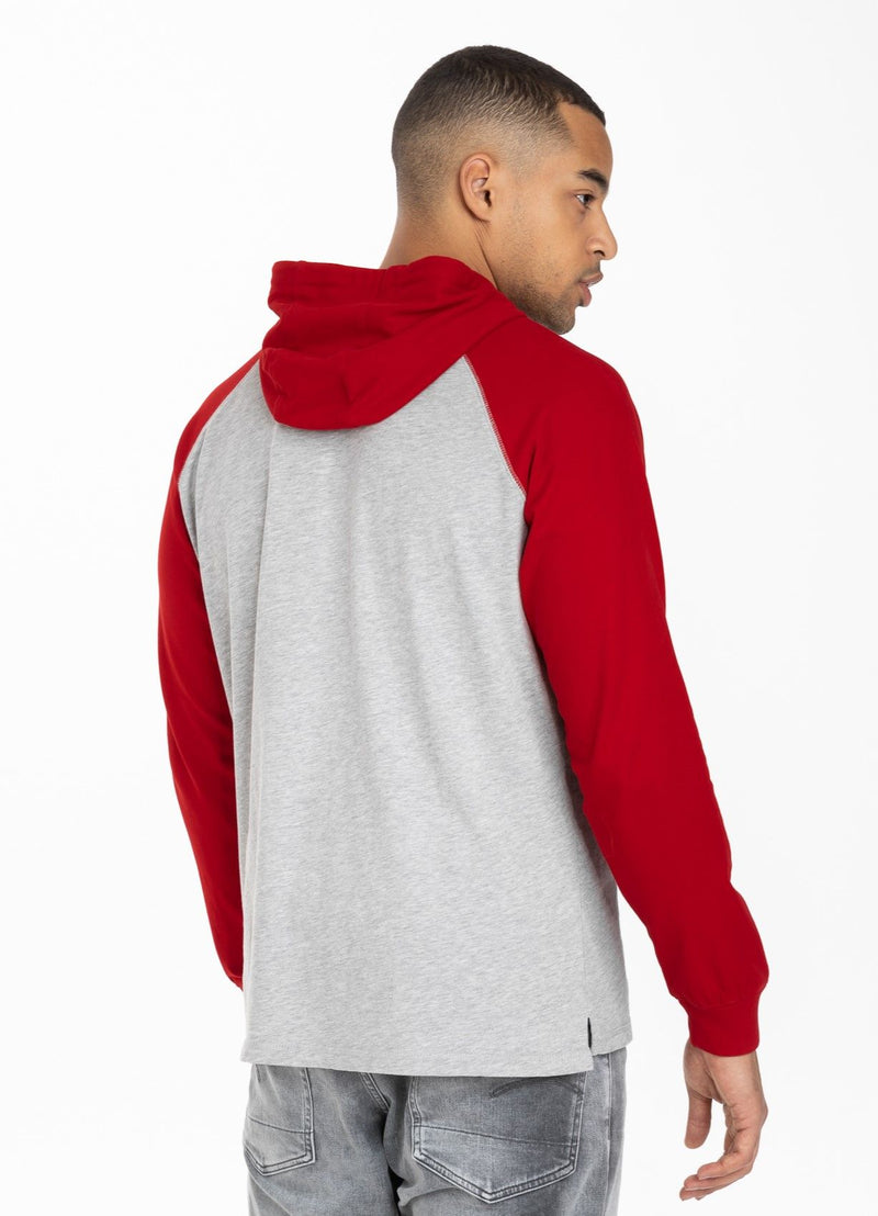Longsleeve z kapturem Garment Washed Raglan California