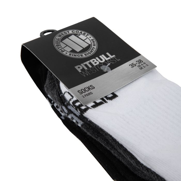 Skarpety Pad TNT cienkie 3-pak - kup z Pitbull West Coast Oficjalny Sklep 