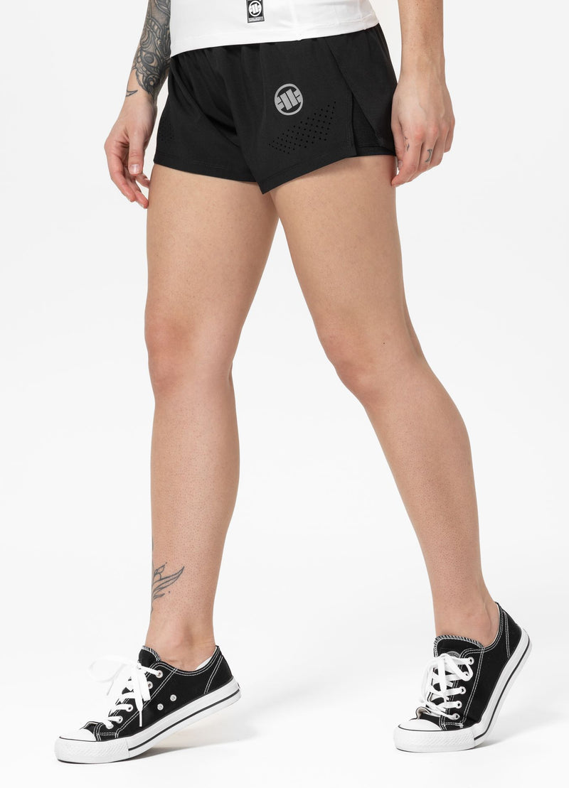 Spodenki Sportowe Damskie Performance Pro plus Small Logo