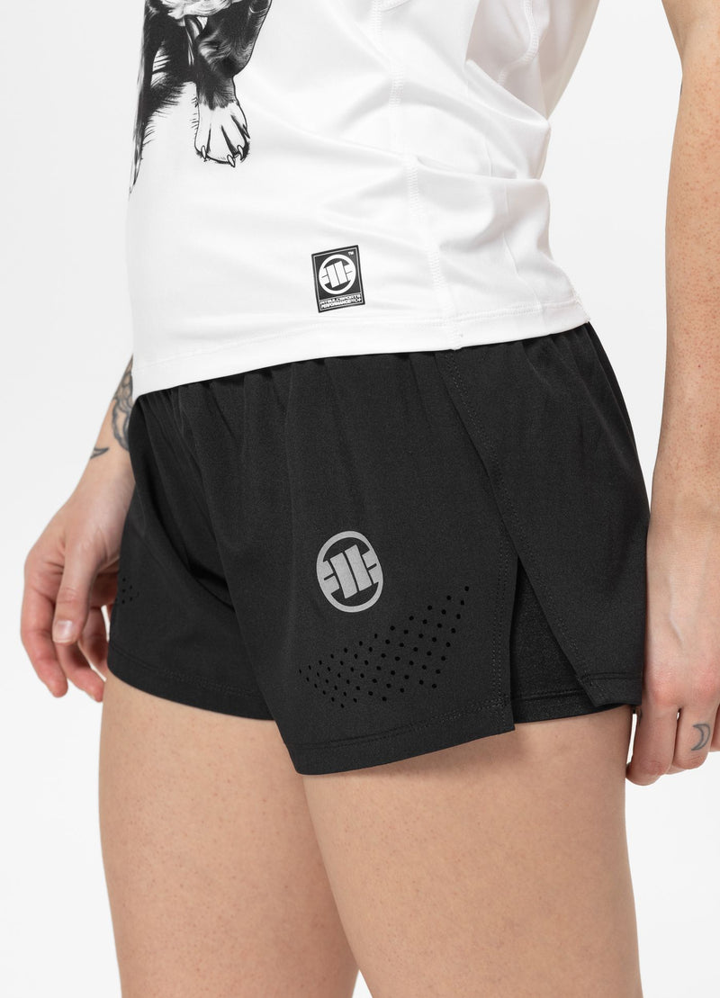 Spodenki Sportowe Damskie Performance Pro plus Small Logo