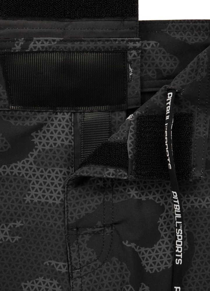 Spodenki treningowe Performance Pro plus Net All Black Camo Hilltop