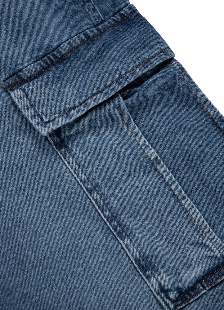 Szorty Jeansowe bojówki Classic Wash Deerhorn