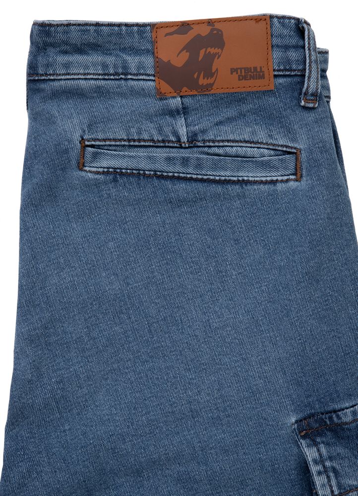 Szorty Jeansowe bojówki Classic Wash Deerhorn