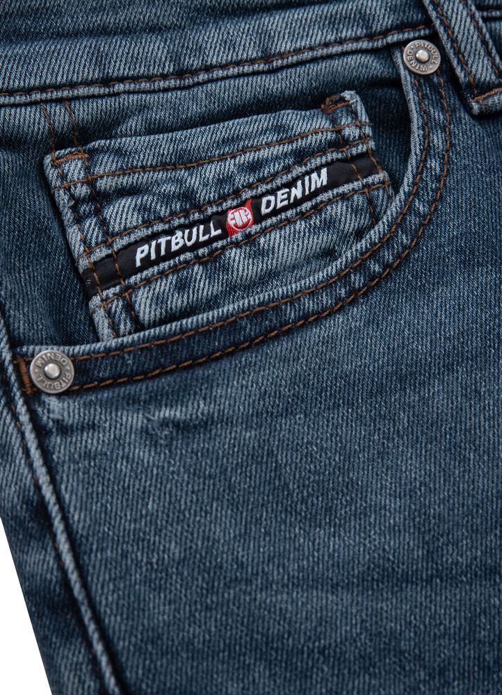 Szorty Jeansowe Medium Wash Highlander