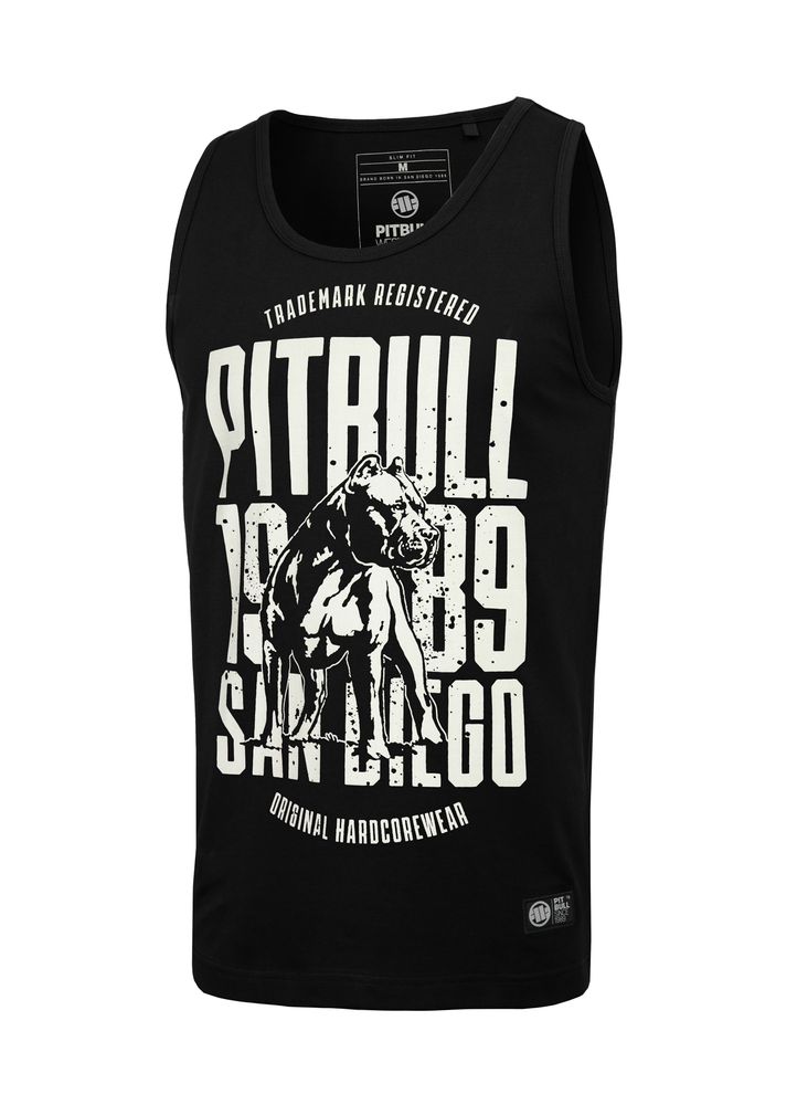 Tank Top Slim Fit San Diego Dog