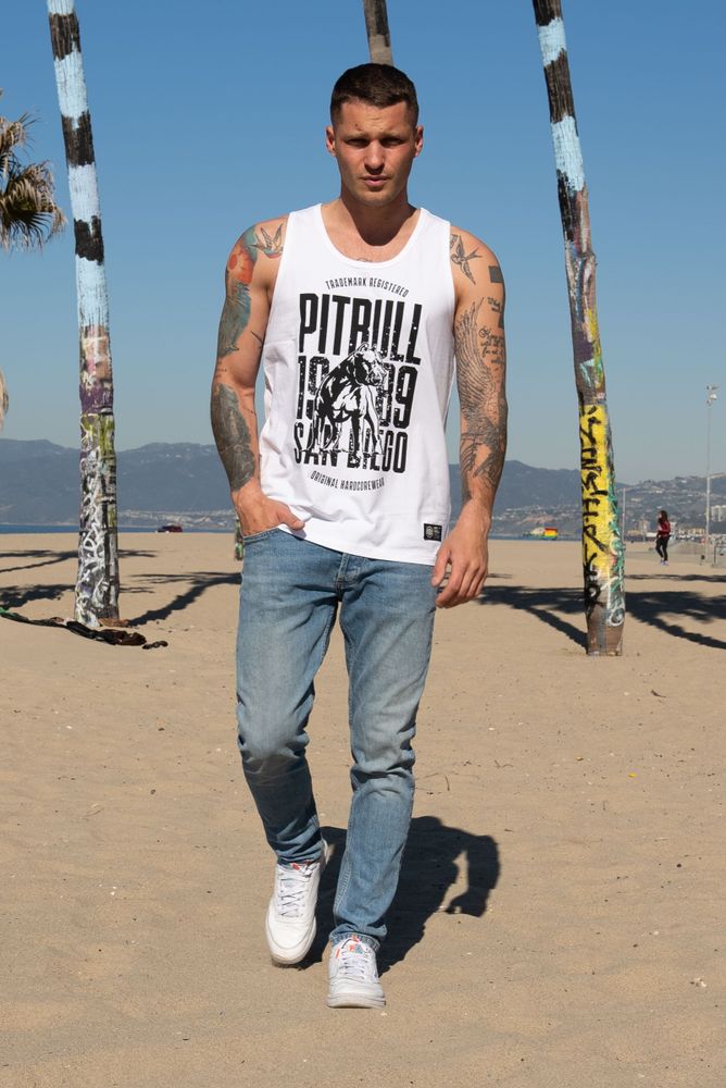 Tank Top Slim Fit San Diego Dog