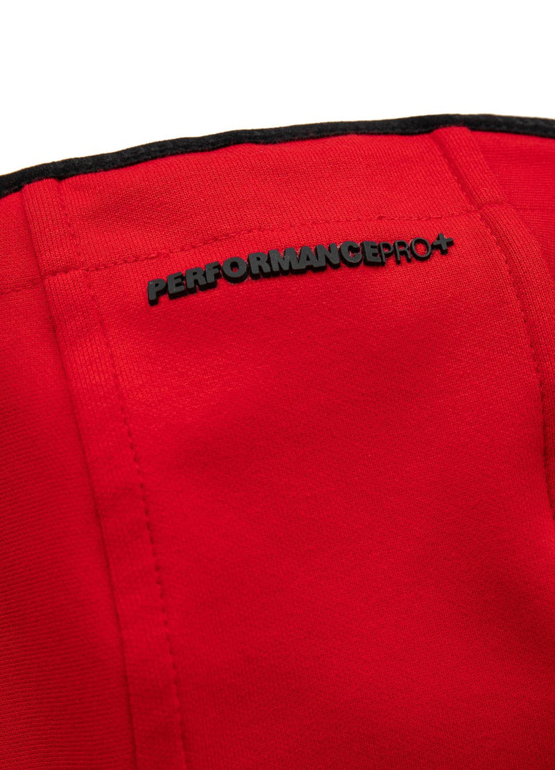 Bluza z kapturem FALCON SMALL LOGO Czerwona - kup z Pit Bull West Coast Oficjalny Sklep 